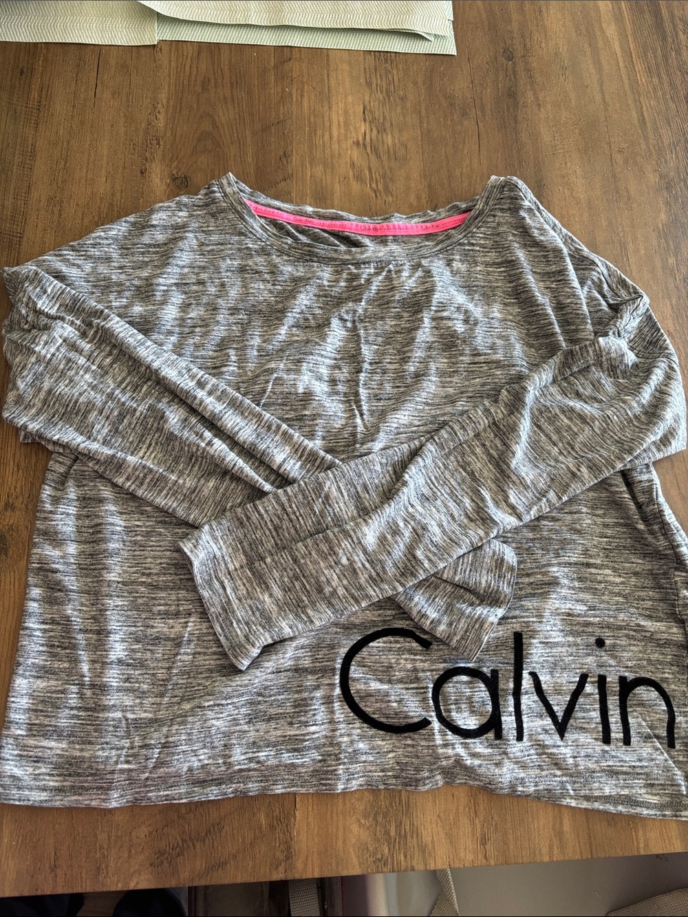 Calvin Klein long sleeve performance top